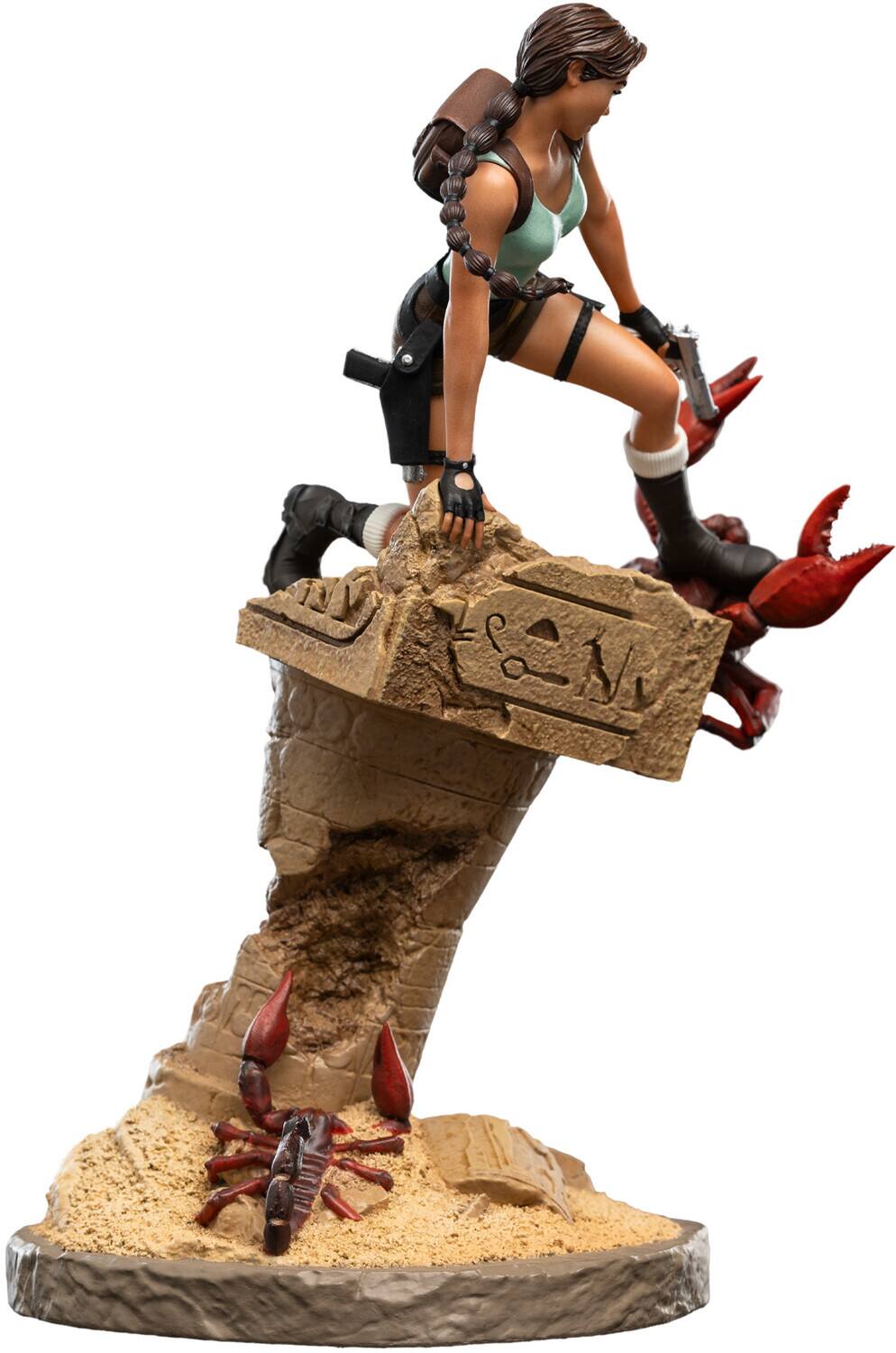 Alt View 2. Weta Workshop - WETA Workshop Polystone - Tomb Raider - Lara Croft: The Ruins of Revelation Minature Statue   - COLLECTIBLES - Multicolor.