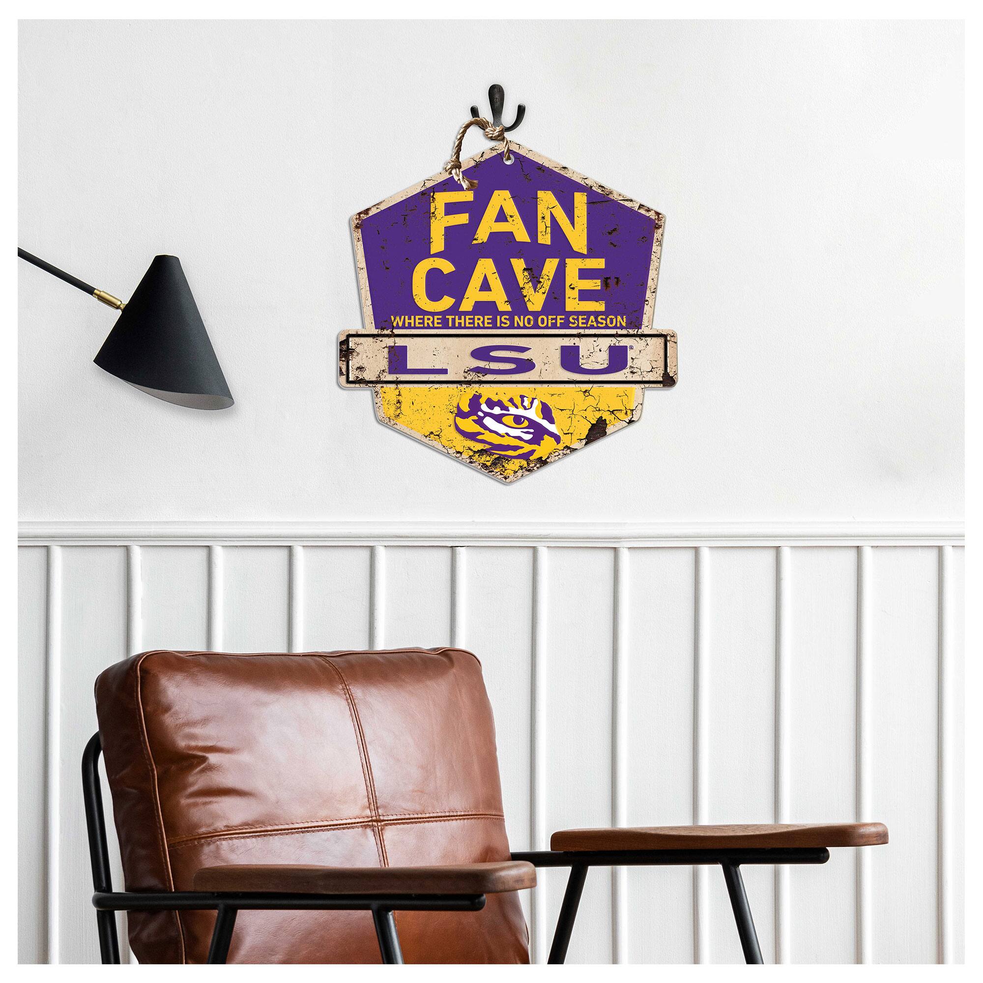 FAN CAVE  
WHERE THERE IS NO OFF SEASON  
LSU