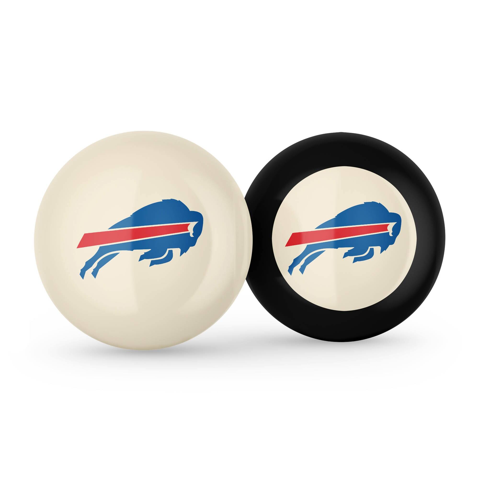Imperial - Buffalo Bills Logo Cue Ball & 8 Ball Combo Set - White