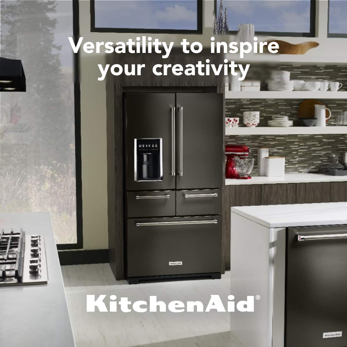 Versatility to inspire your creativity
KitchenAid