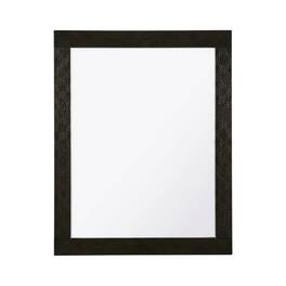 Elegant Kitchen and Bath - Noah Wooden Rectangle Mirror 42 x 36 - Chocolate Oak
