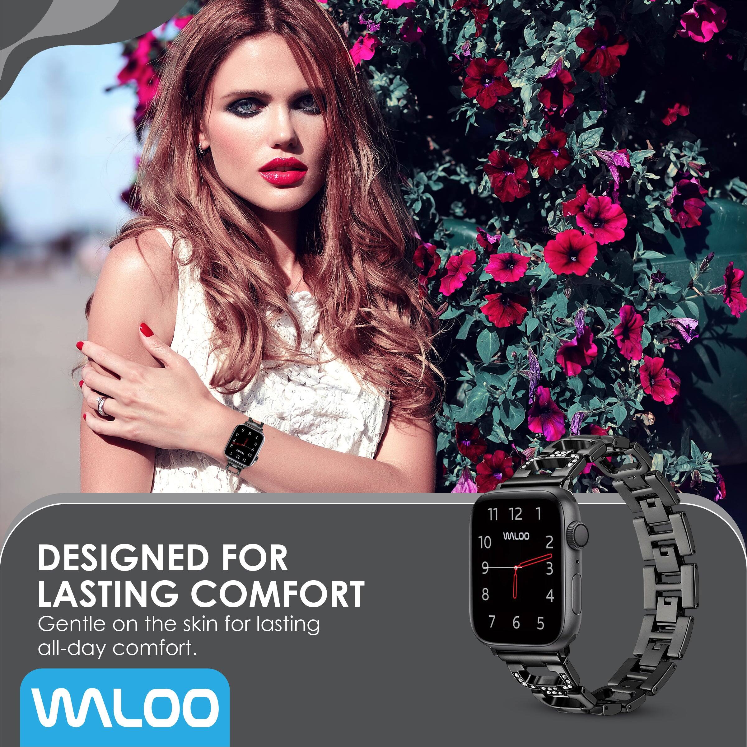 11
12
1
DESIGNED FOR LASTING COMFORT Gentle on the skin for lasting all-day comfort. WALOO
WALOO 10 2 9 3 8 4 7 6 5