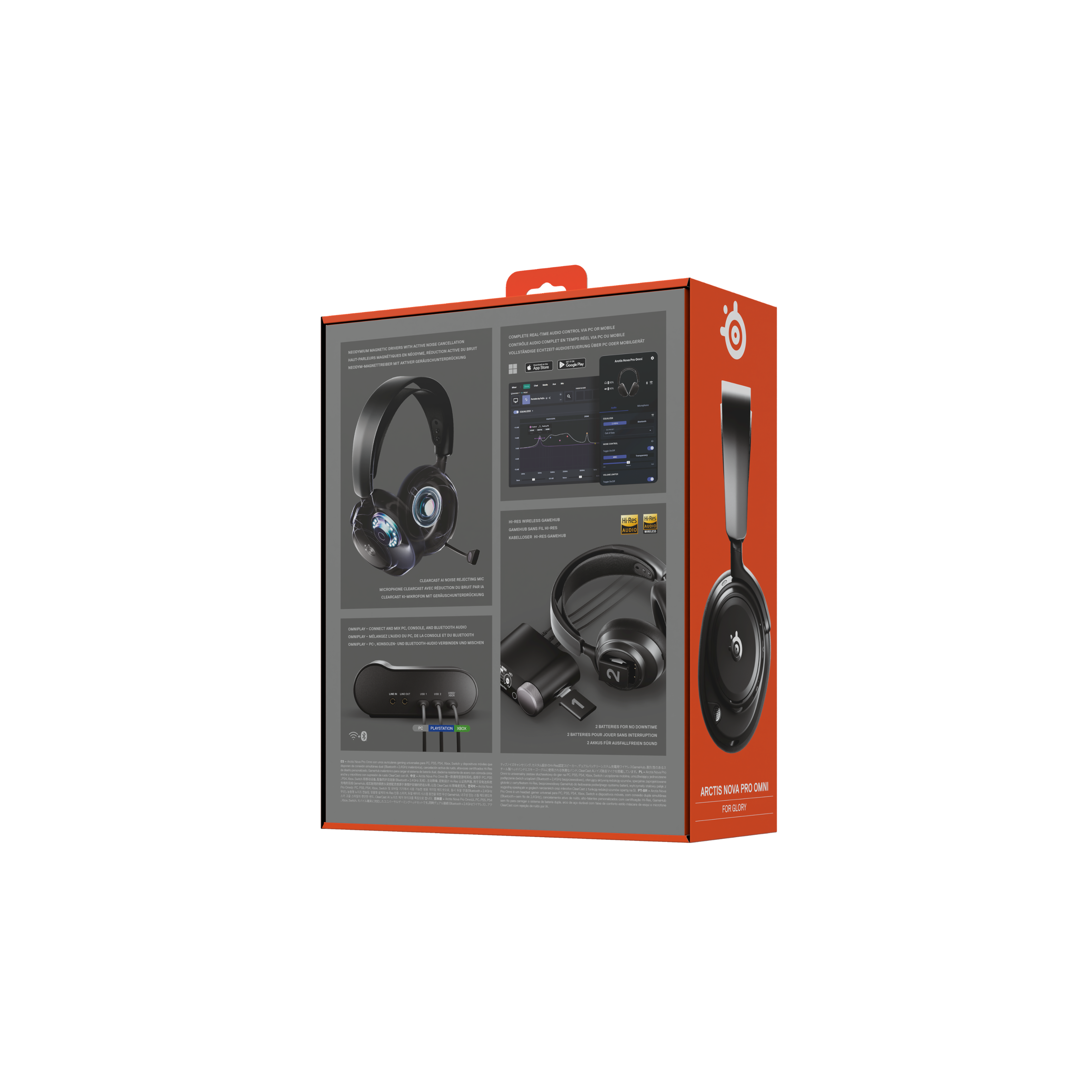 SteelSeries Arctis Nova Pro Omni 2.4 GHz Wireless Over The Ear