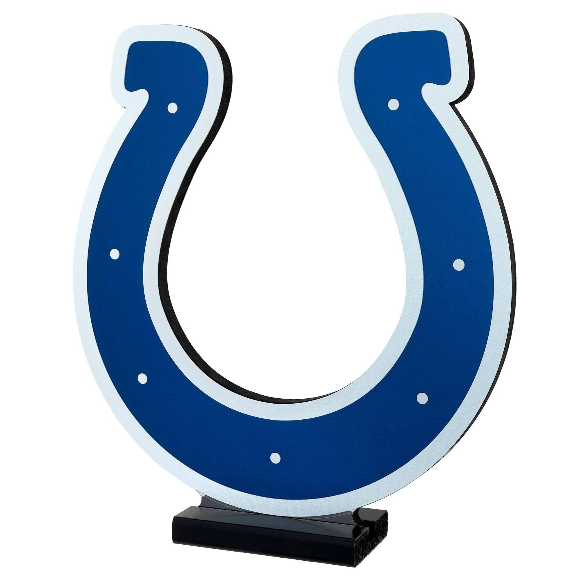 Alt View 1. Sporticulture - Indianapolis Colts LED Infinity Logo Light - Blue.