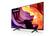 Angle. Sony - 50" Class X80K LED 4K UHD Smart Google TV - Black.