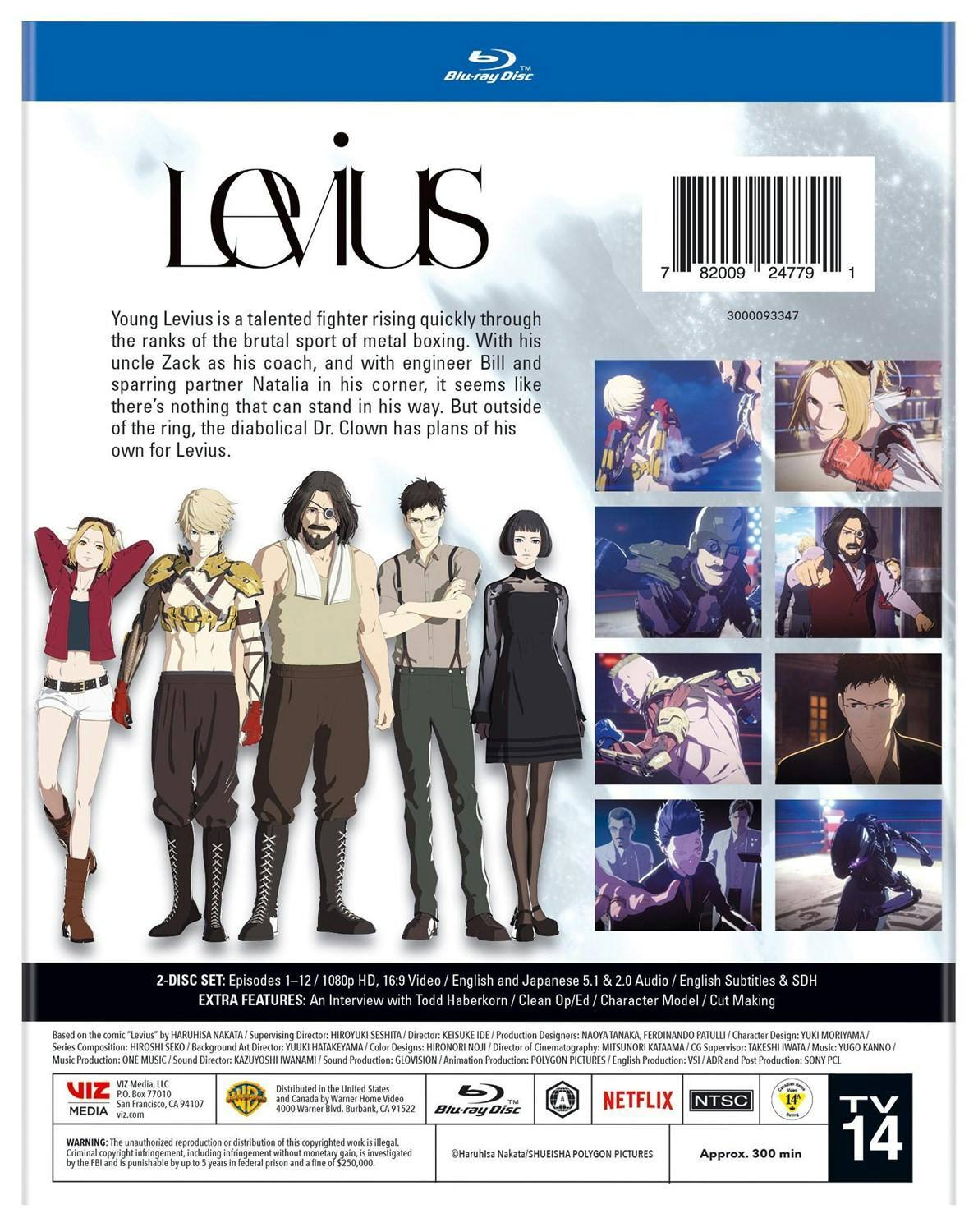 Back. Levius [Blu-ray].