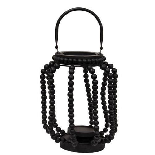 BreeBe - Sorrento Lantern 12.5" - Black
