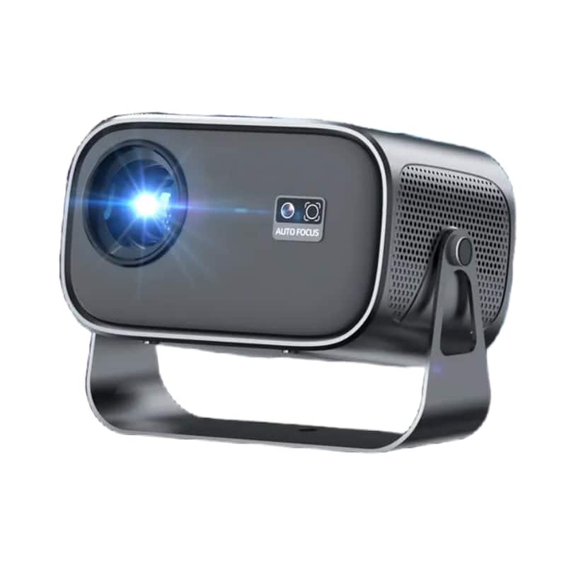Cluzine - 4K Smart Mini Portable HD Video Projector with WiFi & Bluetooth for Home Theater