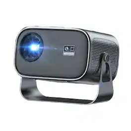 Cluzine - 4K Smart Mini Portable HD Video Projector with WiFi & Bluetooth for Home Theater
