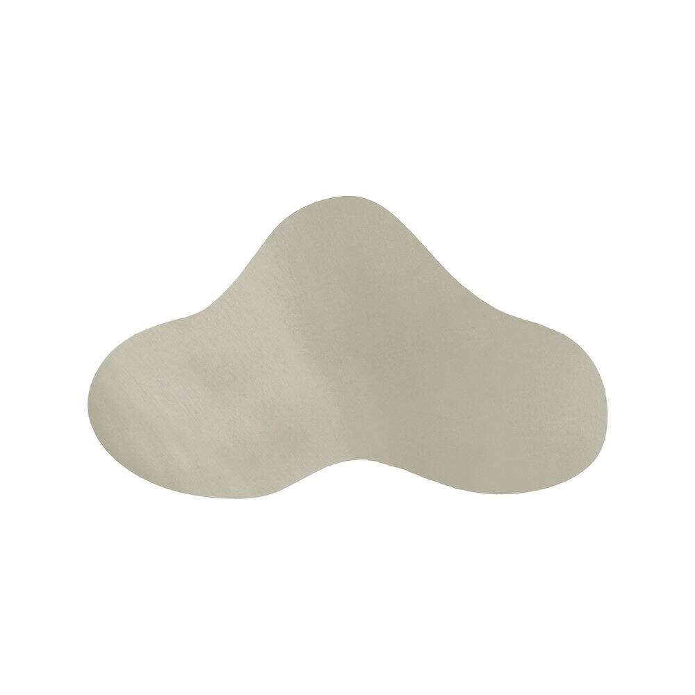 Alt View 3. Meridian Furniture - Tevere Coffee Table - Brushed Silver.