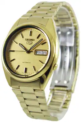 Seiko - Automatic Dial SNXL72K1 SNXL72K Men's Watch - Gold