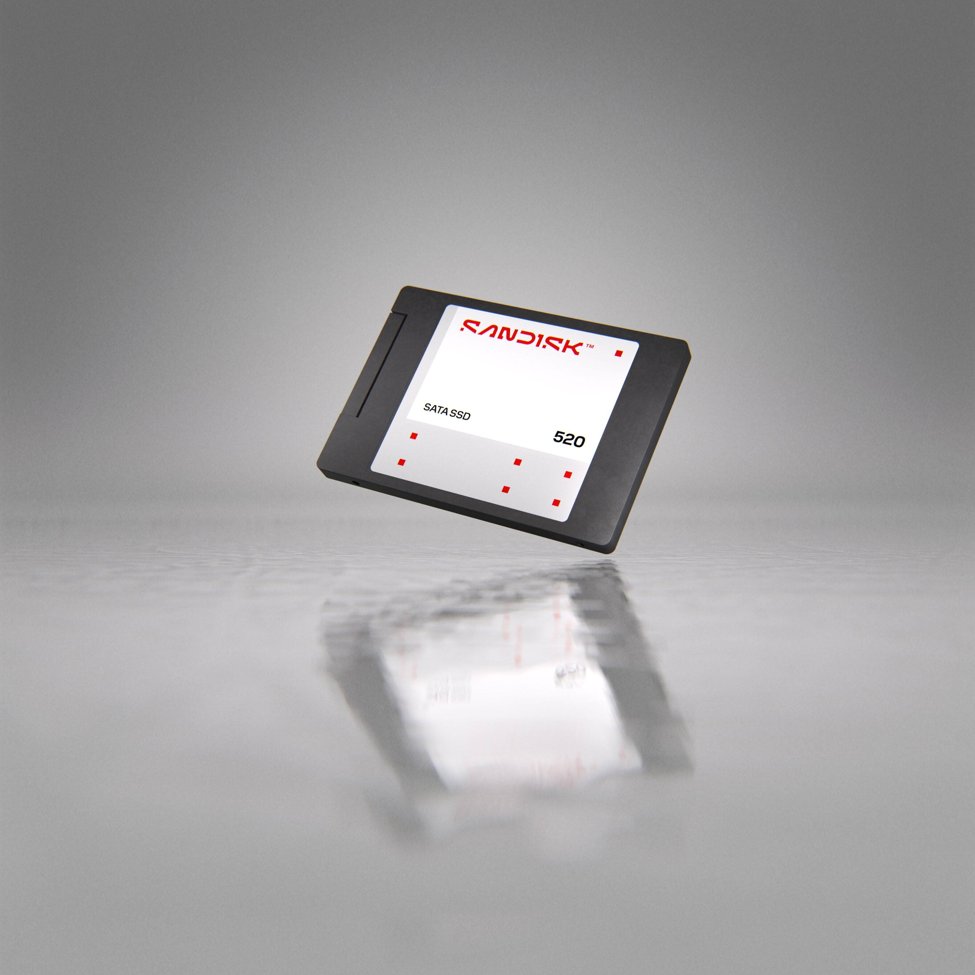 SANDISK 2TB 520 Internal SATA SSD, 2.5”/7mm, up to 560 MB/s read