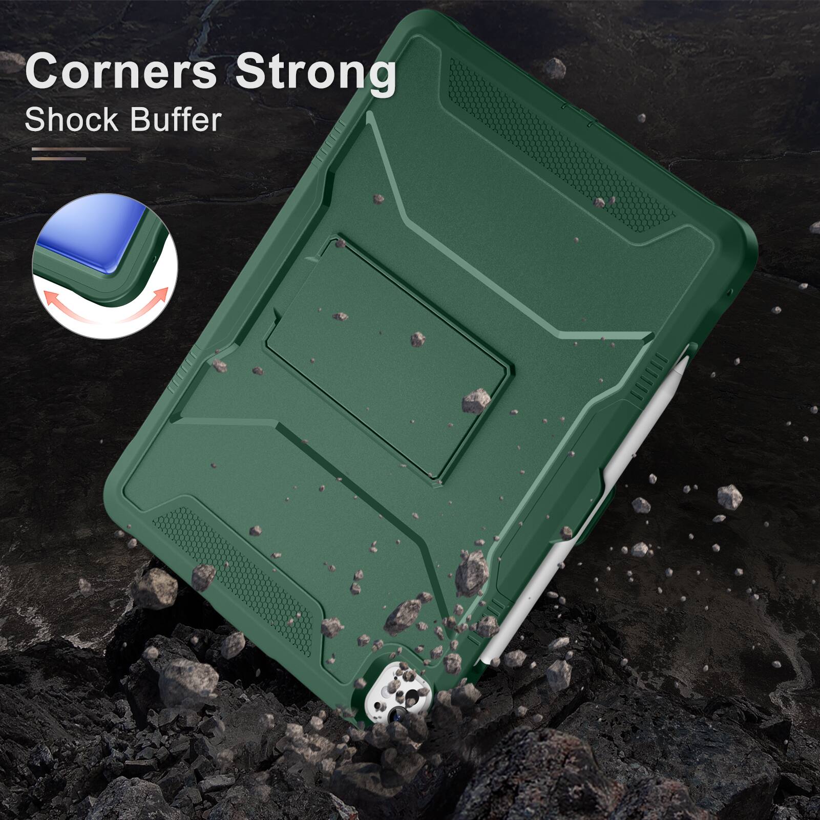 Corners Strong  
Shock Buffer