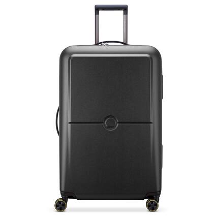 Front. Delsey - Delsey Turenne 2.0 Large Spinner Luggage - Black.