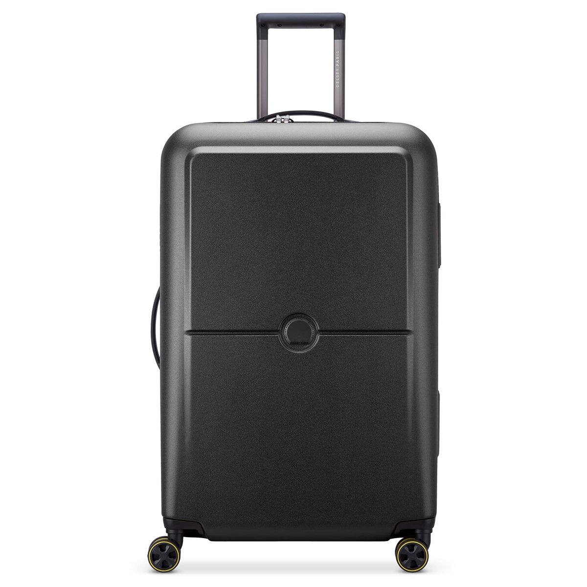 Front. Delsey - Delsey Turenne 2.0 Large Spinner Luggage - Black.
