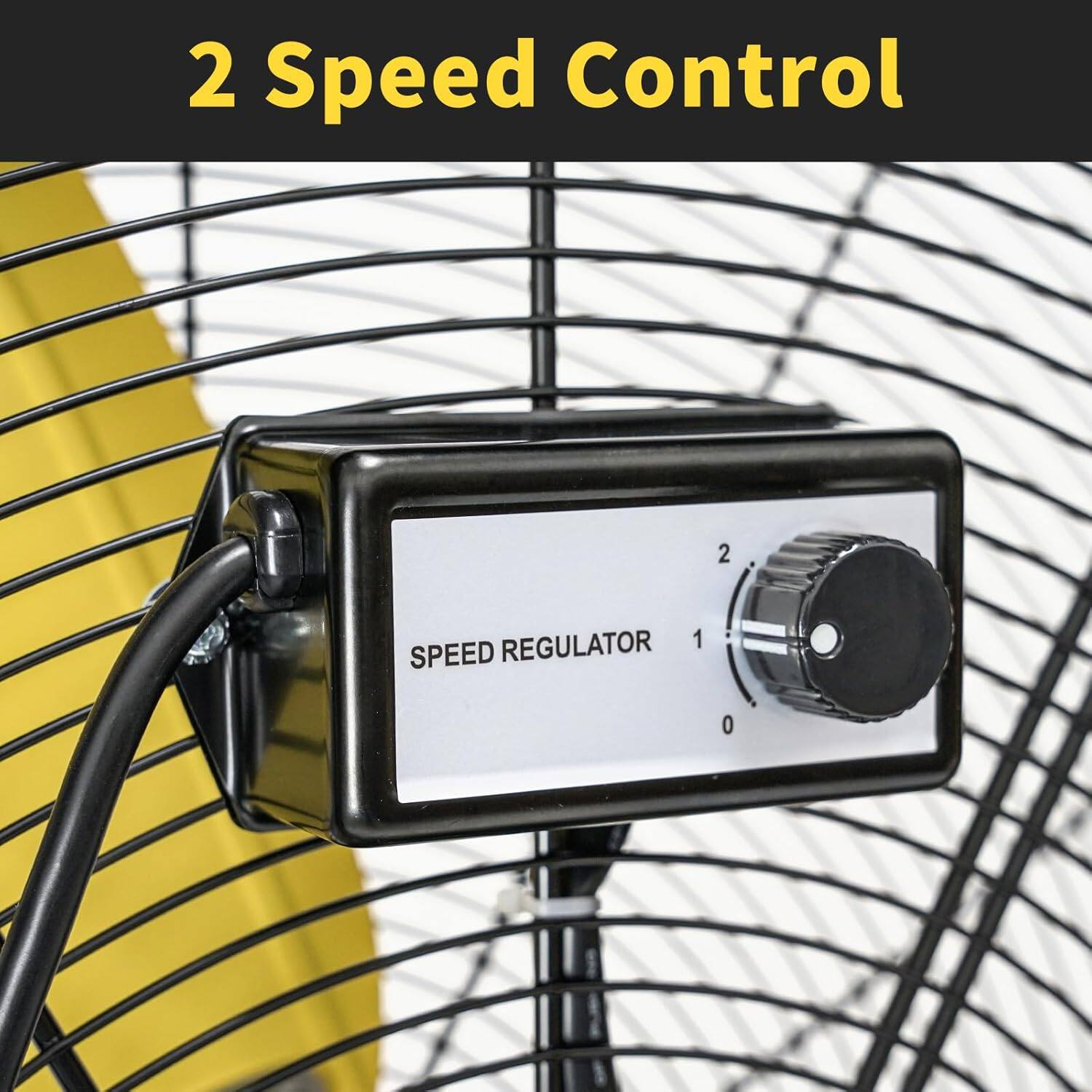 2 Speed Control

SPEED REGULATOR

0 1 2
