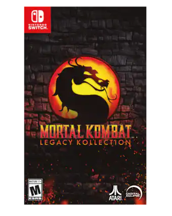 Nintendo Switch Mortal Kombat Legacy Collection Mature 17+ M ESRB Digital Eclipse Atari - M (Mature 17+)
