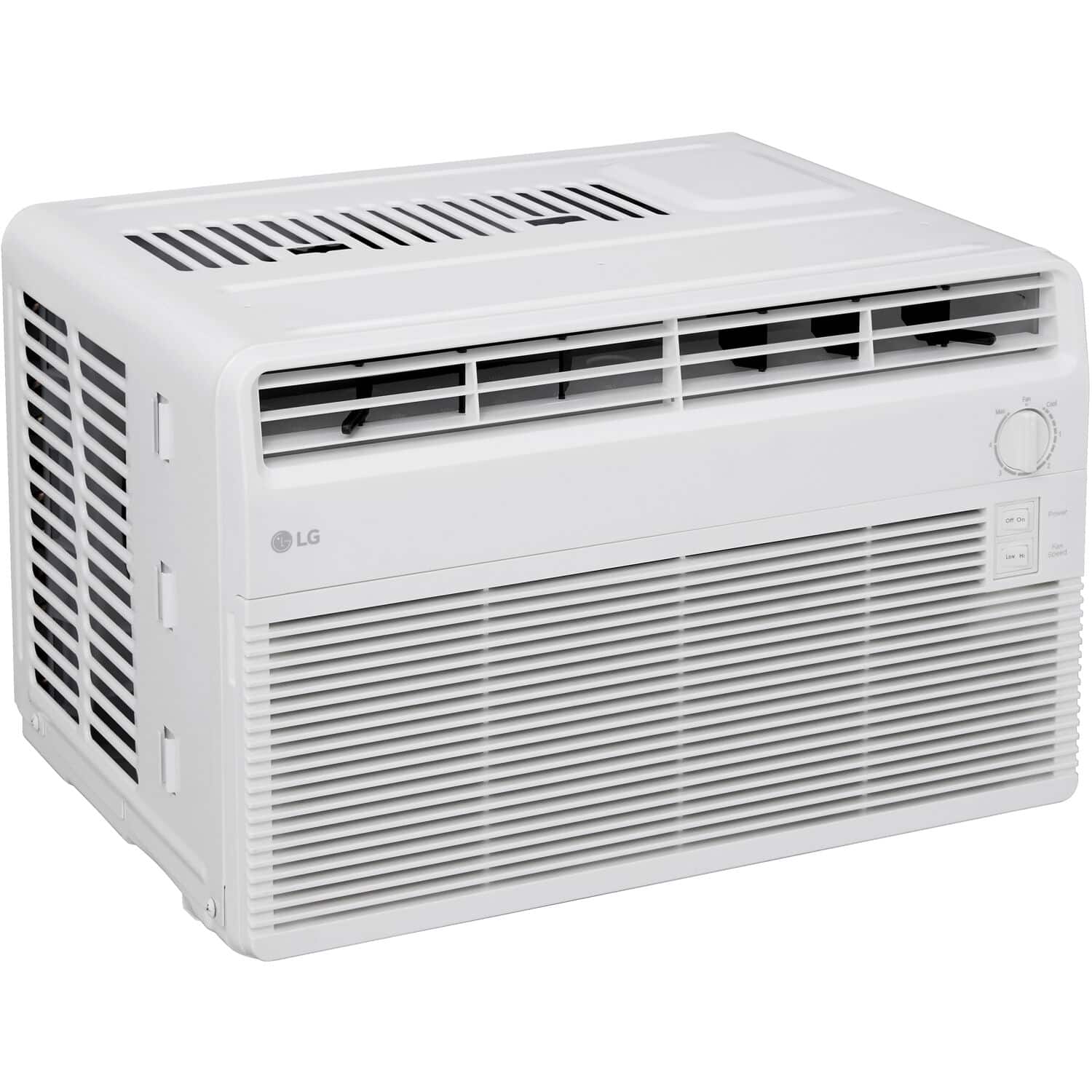 Angle. LG - 5,000 BTU Window Air Conditioner - White.