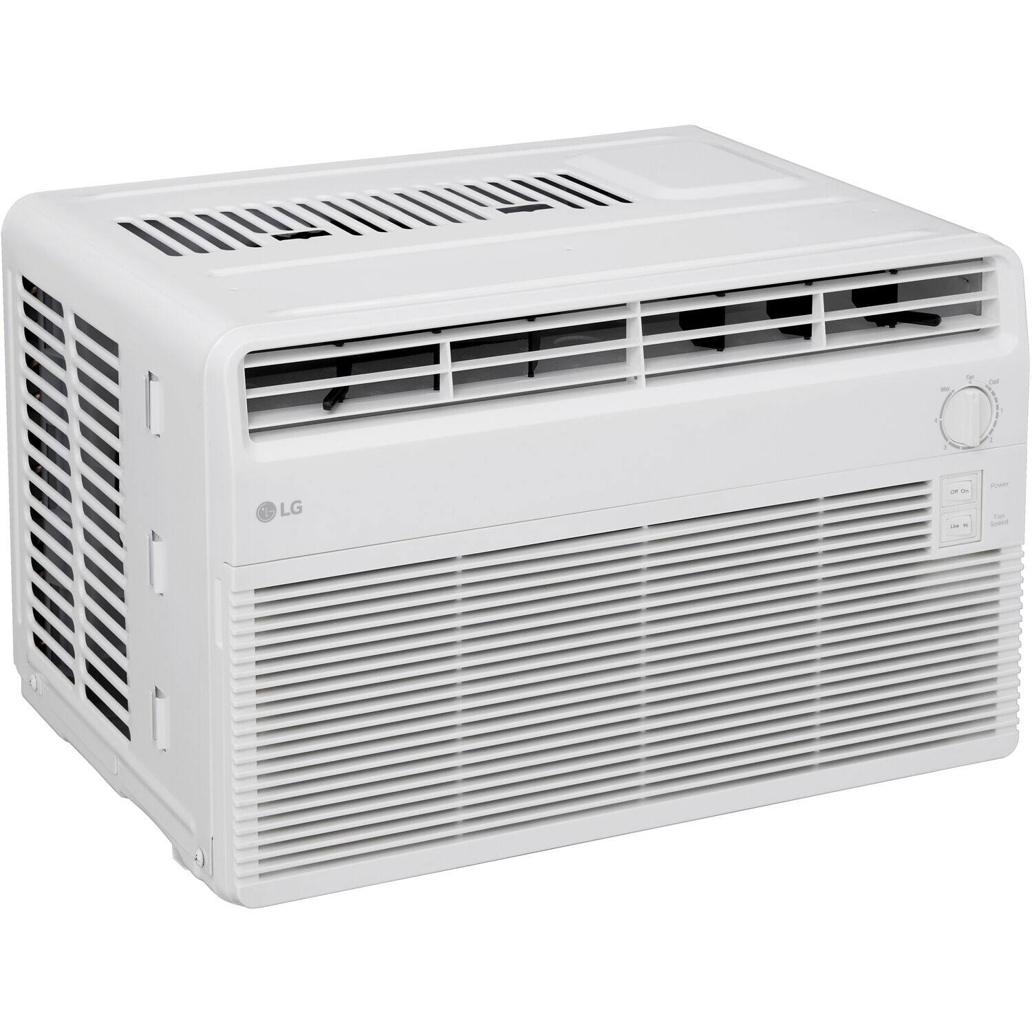 Angle. LG - 5,000 BTU Window Air Conditioner - White.