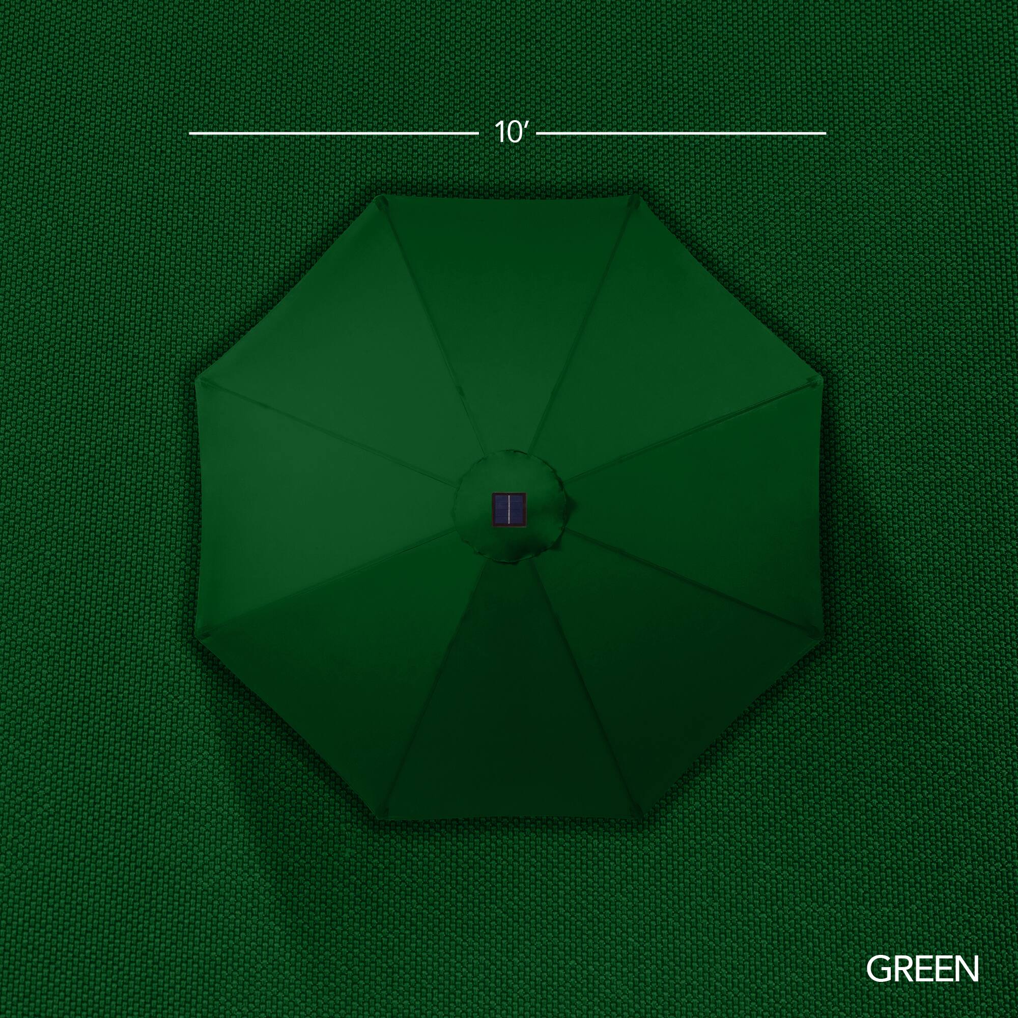 The text on the image is "10' GREEN" and "GEN".