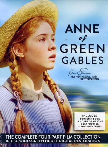 Front. Anne of Green Gables: The Kevin Sullivan Restoration: The Complete Four Part Film Collection   - DVD.