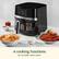 Cuisinart 4 cooking functions Air fry, bake, roast, warm. 400