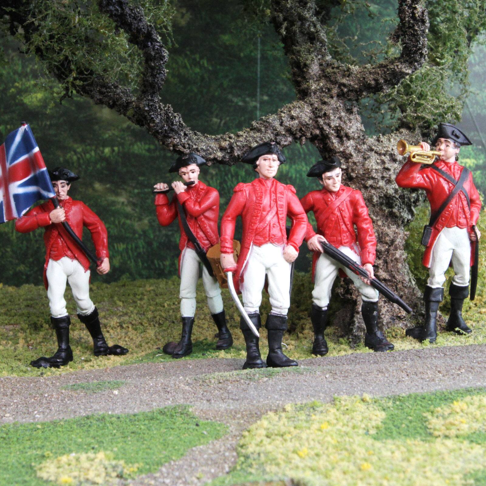 Alt View 3. Safari Ltd. - American Rev. War British Army Toob Toy.