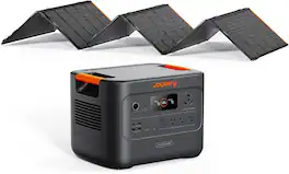 Jackery - HP3000AC Solar Generator 3064Wh Power Station, 500X Panel, 3600W/7200W Home Backup (Shipped Separately) (3064 Wh Capacity)
