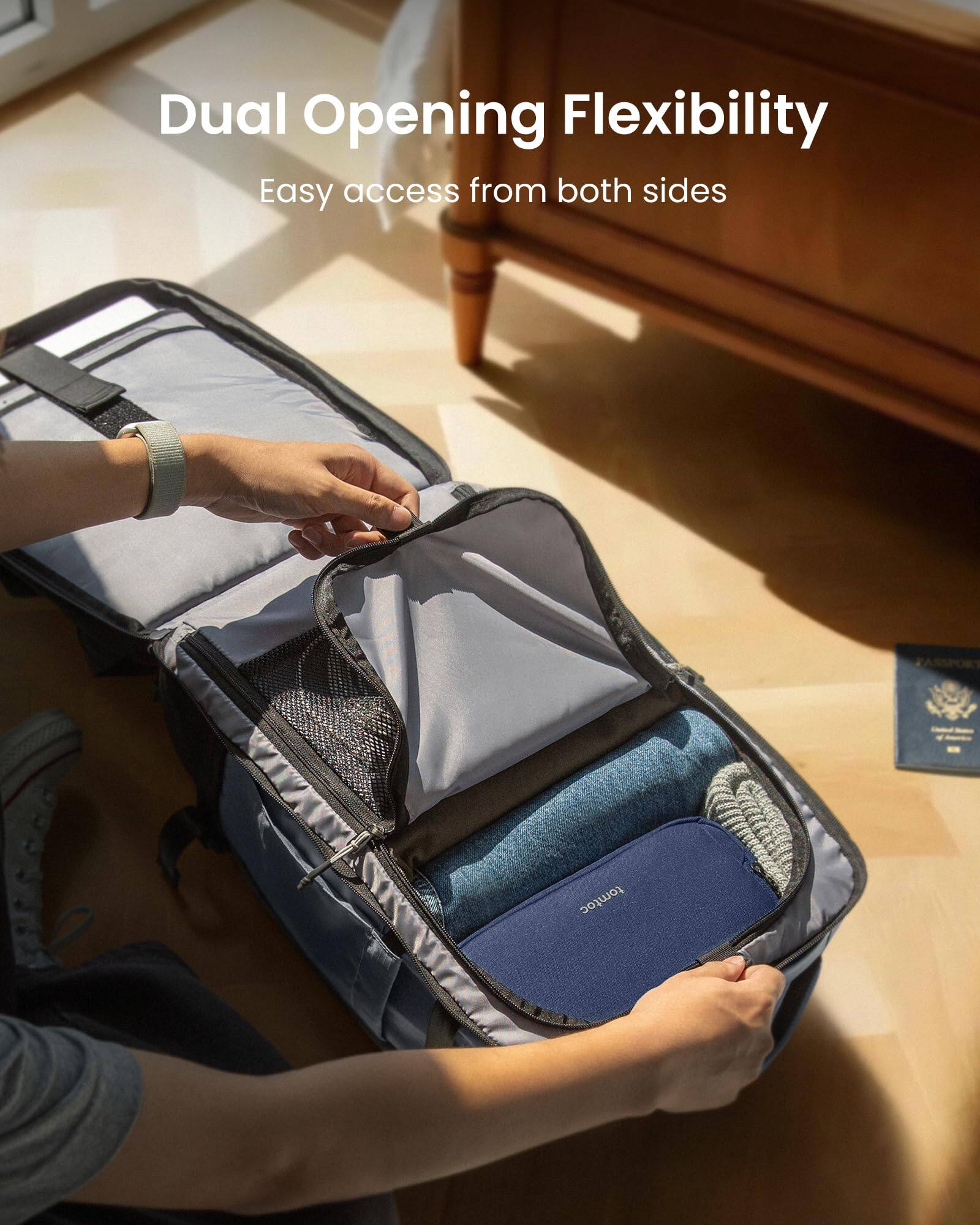 Dual Opening Flexibility  
Easy access from both sides