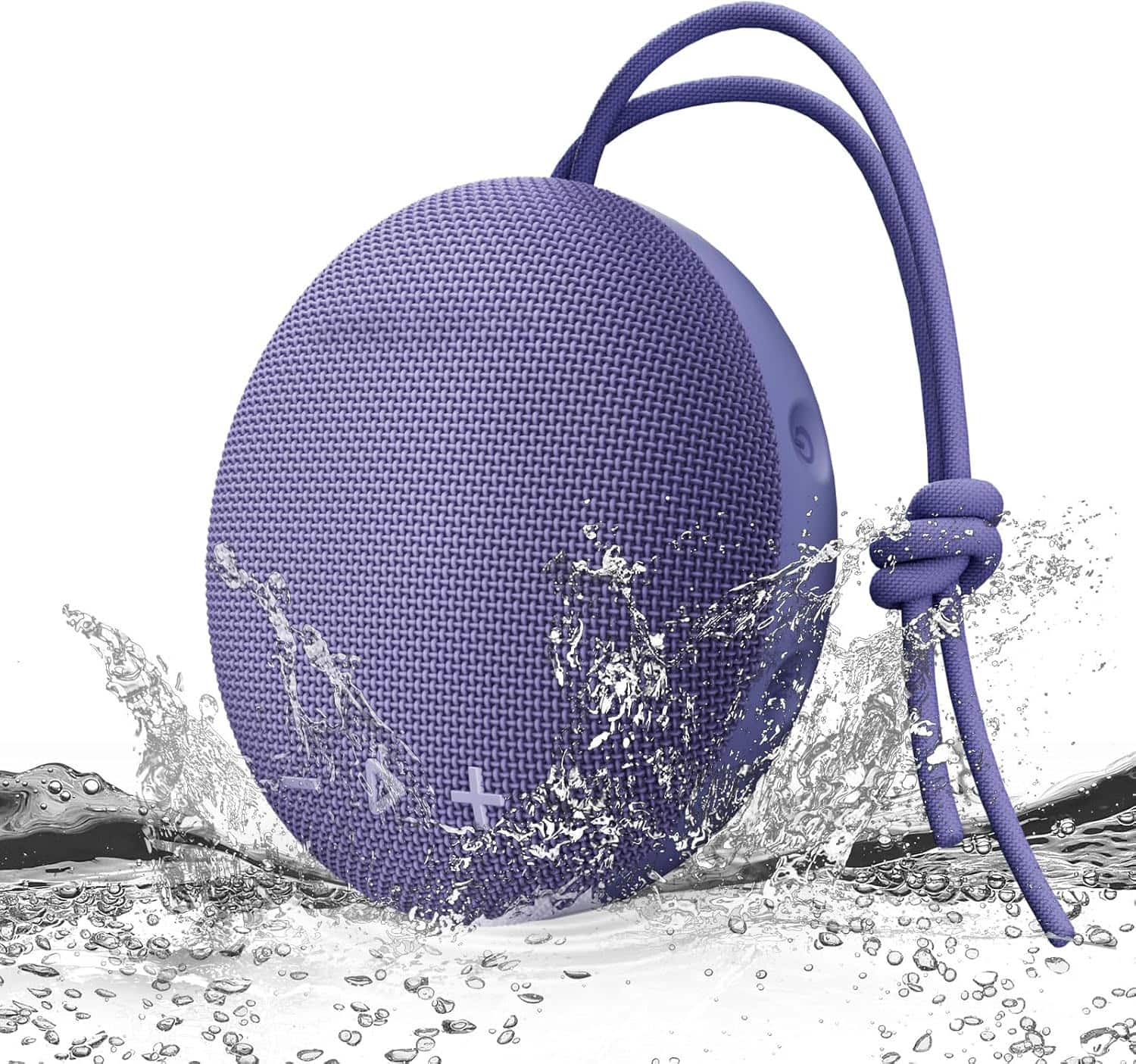 FINEAK - IPX8 Waterproof Bluetooth Speaker-Loud HD Sound, Portable - Purple