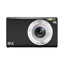 BlurFix - Digital Camera 4K ultra-high-definition video recording - Black