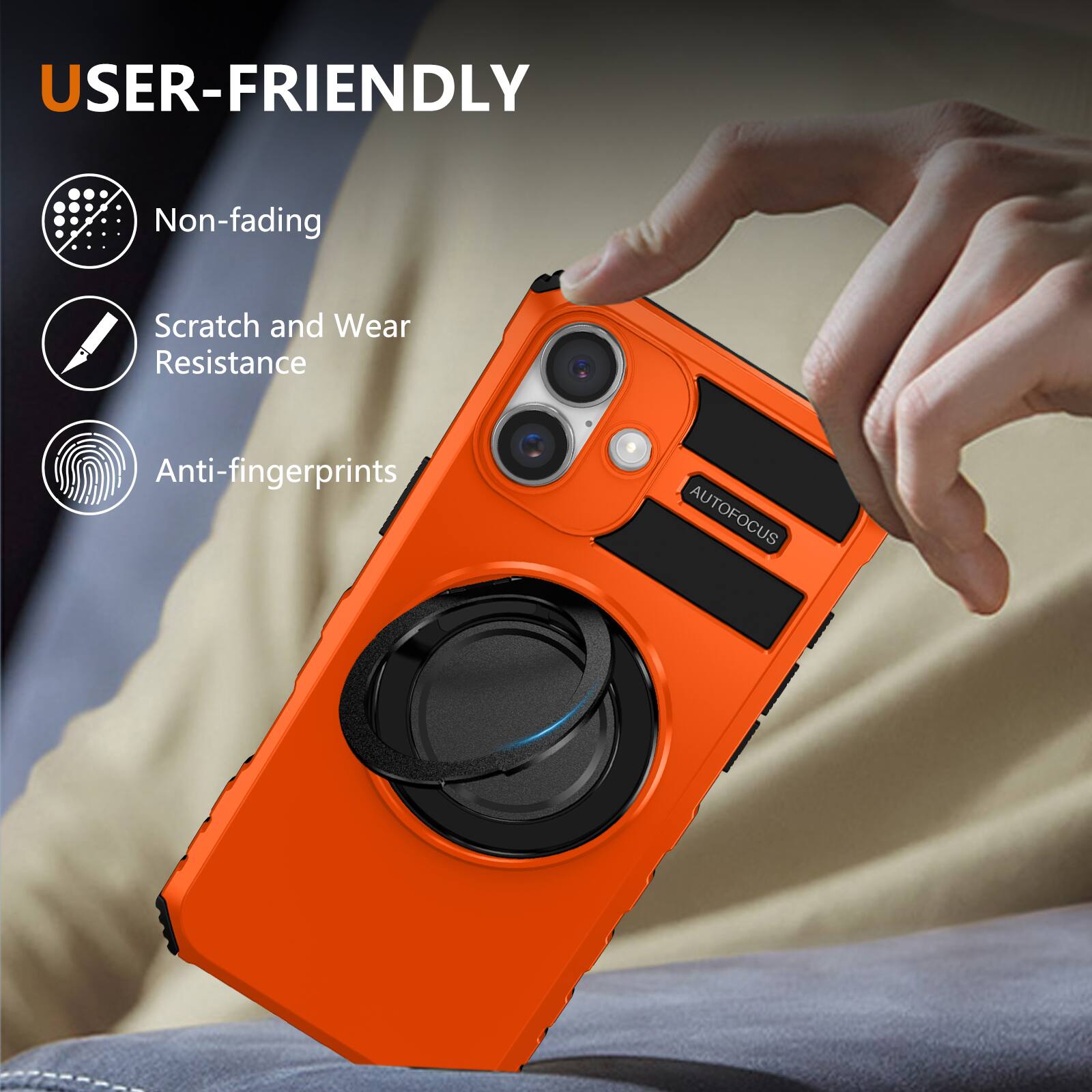 USER-FRIENDLY

- Non-fading
- Scratch and Wear Resistance
- Anti-fingerprints

AUTOFOCUS