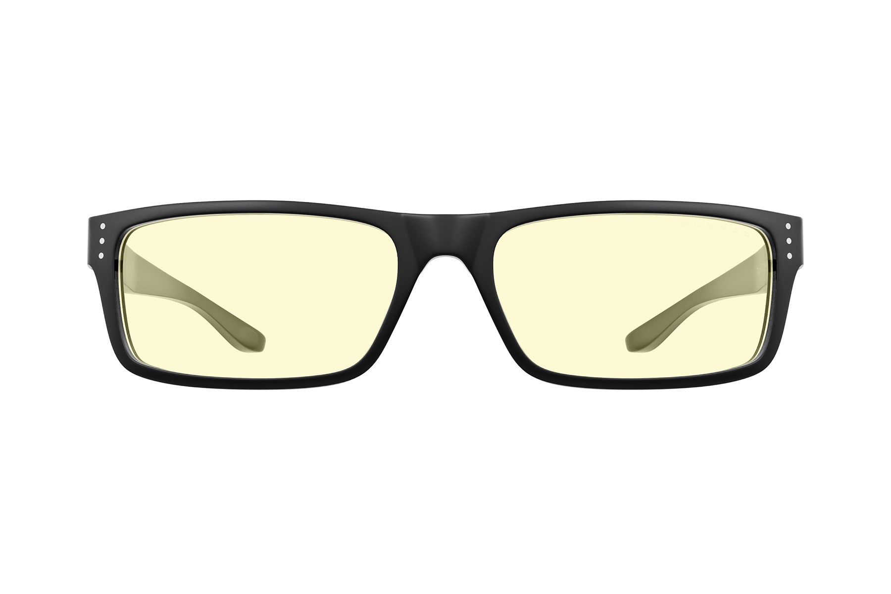 Alt View 6. GUNNAR - GUNNAR Gaming Glasses  -  Riot, Onyx, Clear Lens - Blue Light Blocking, Relieve Dry Eye, Anti Glare - Onyx.