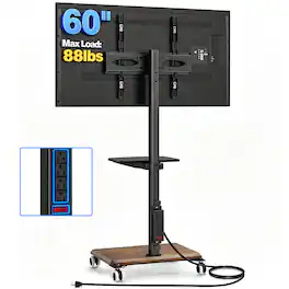 Rfiver - Suitable for 32-60 inch floor-standing TV stands - Brown
