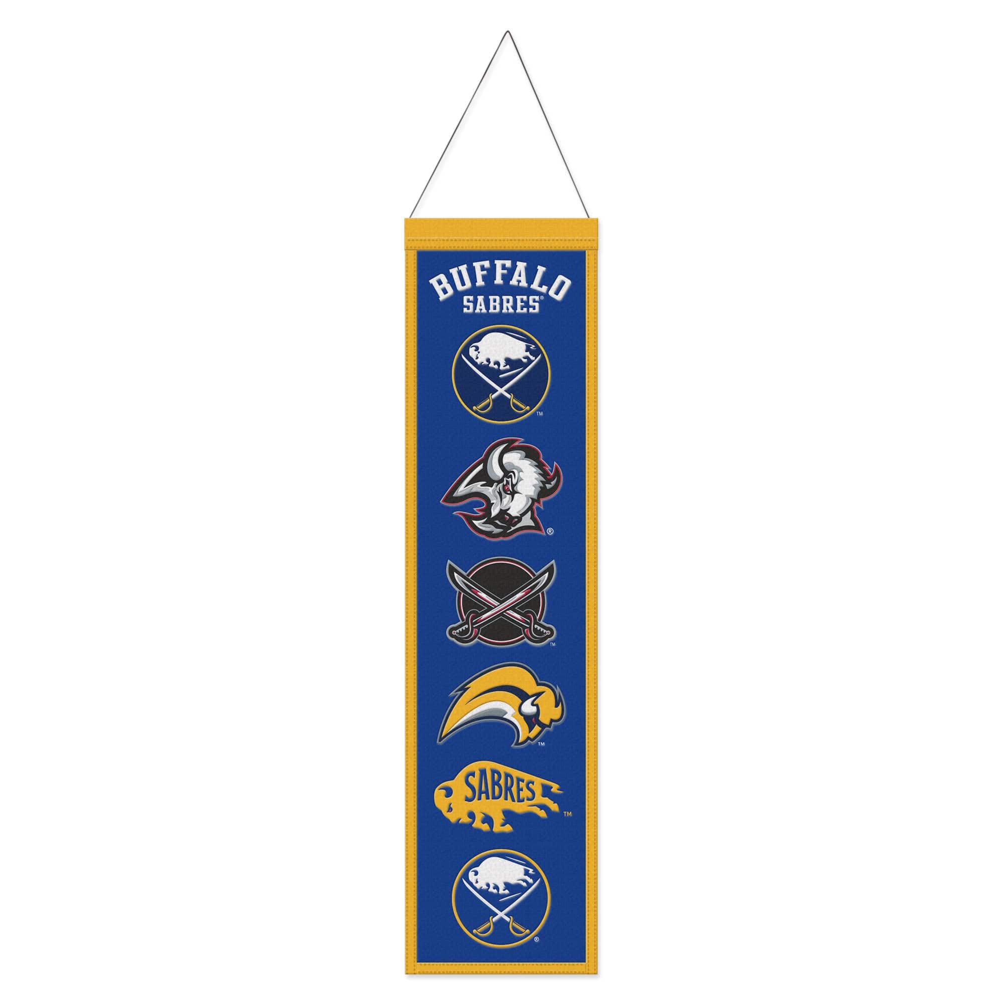 WinCraft - Buffalo Sabres 8" x 32" Evolution Banner - Multicolor