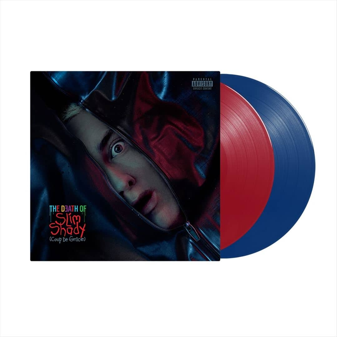 The Death of Slim Shady (Coup de Grâce) [Red & Blue Vinyl] [LP] VINYL ...