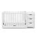 Alt View 11. Graco - Remi 4-in-1 Convertible Crib and Changer - White.