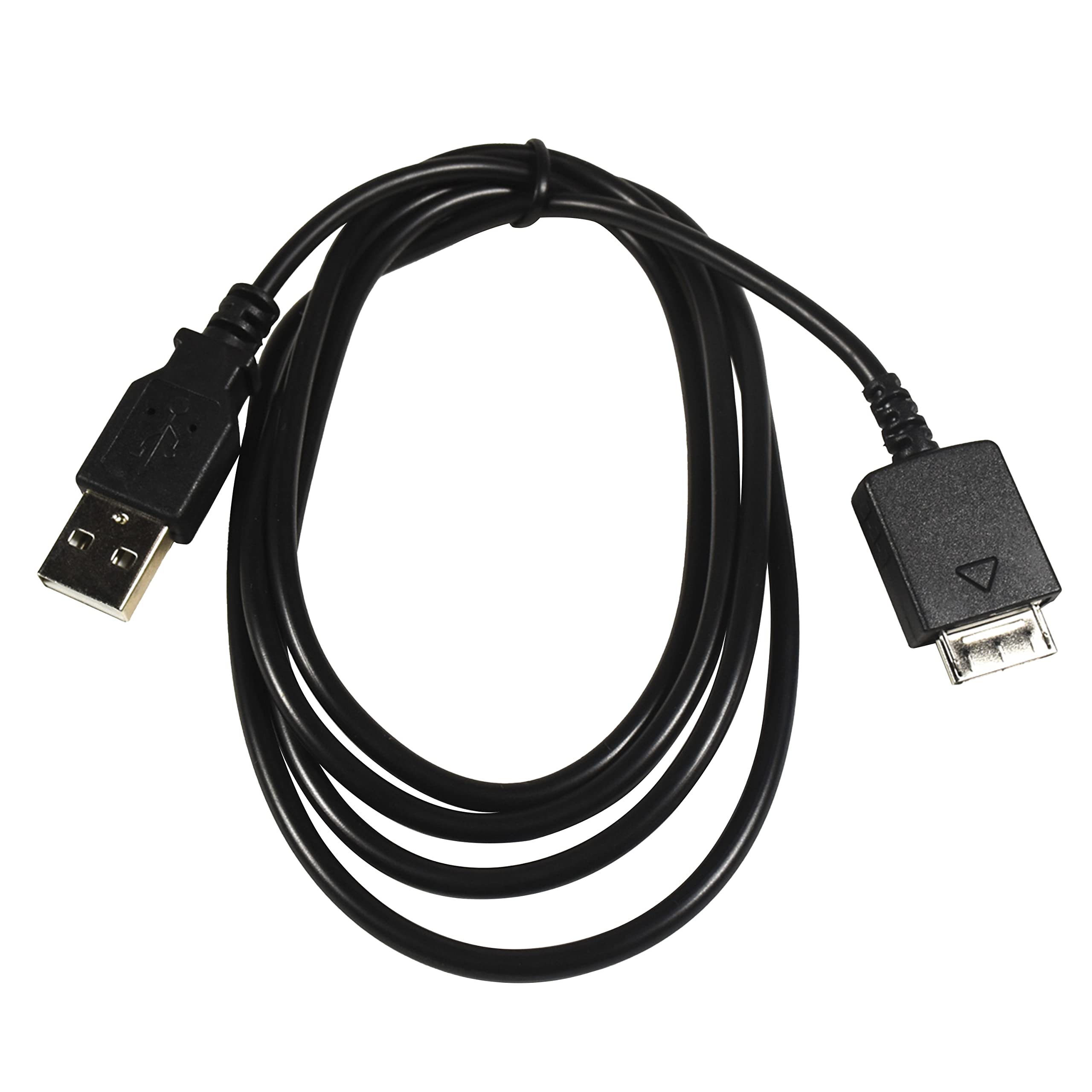 Alt View 3. HQRP - USB Sync and Charging Cable for Sony Walkman NWZ-E435, NWZ-E436F, NWZ-E438F, NWZ-E443, NWZ-E443K - Black.