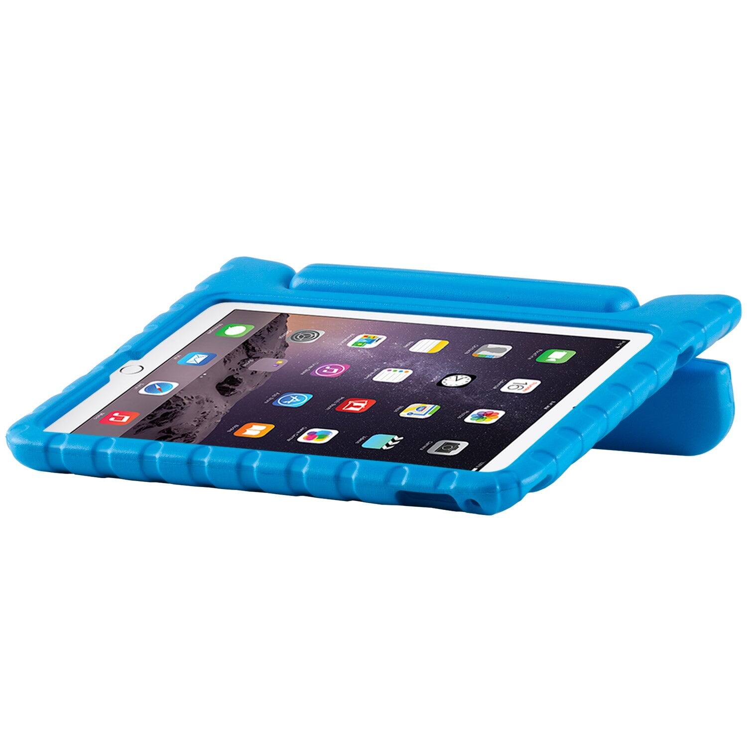 Alt View 2. i-Blason - Kido Case for iPad 9.7" (2017/2018) – Shockproof, Kid-Friendly Handle - Blue.