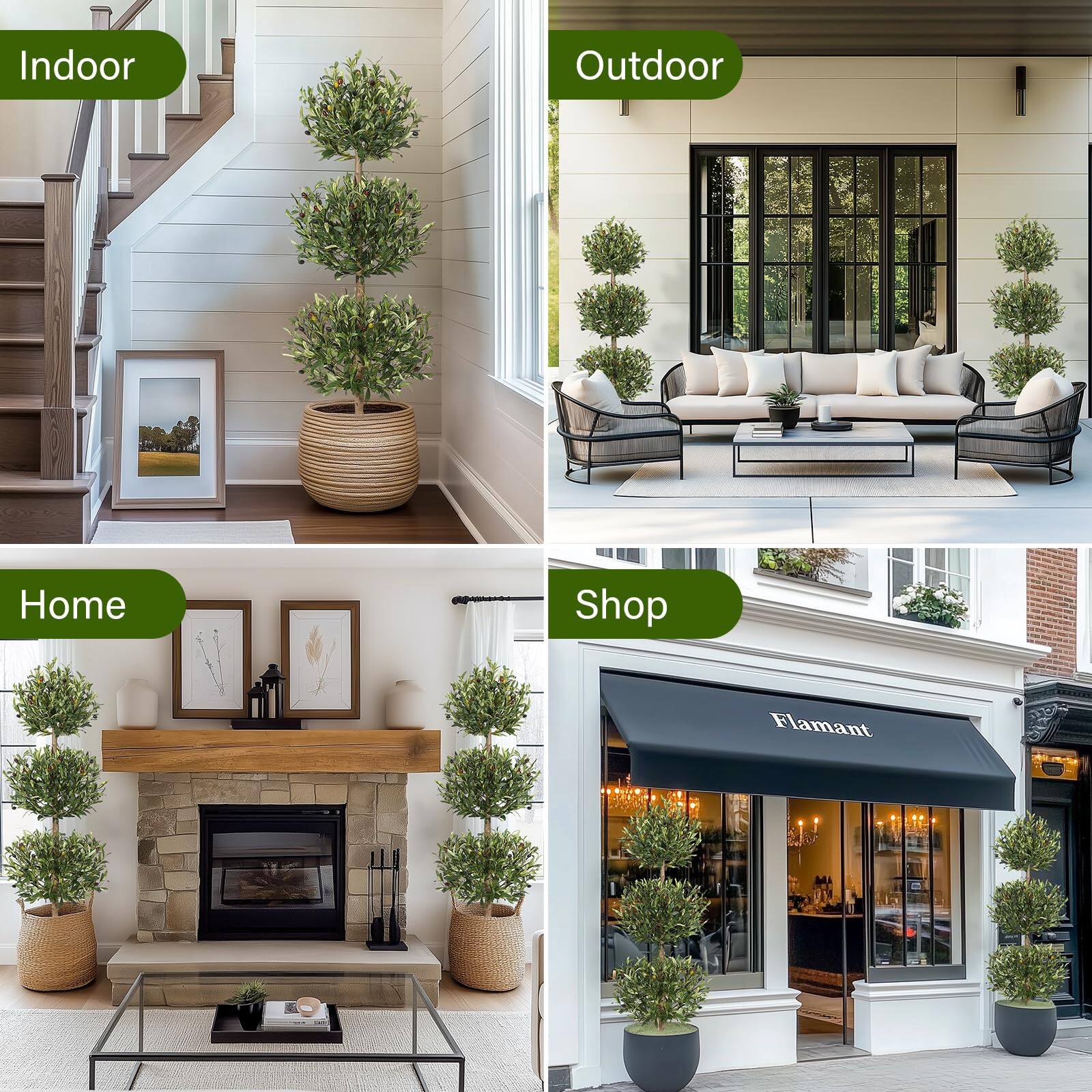 Indoor  
Outdoor  
Home  
Shop  
Flamant
