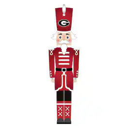 Fan Creations - Georgia Bulldogs 46" Nutcracker Leaner - Multicolor
