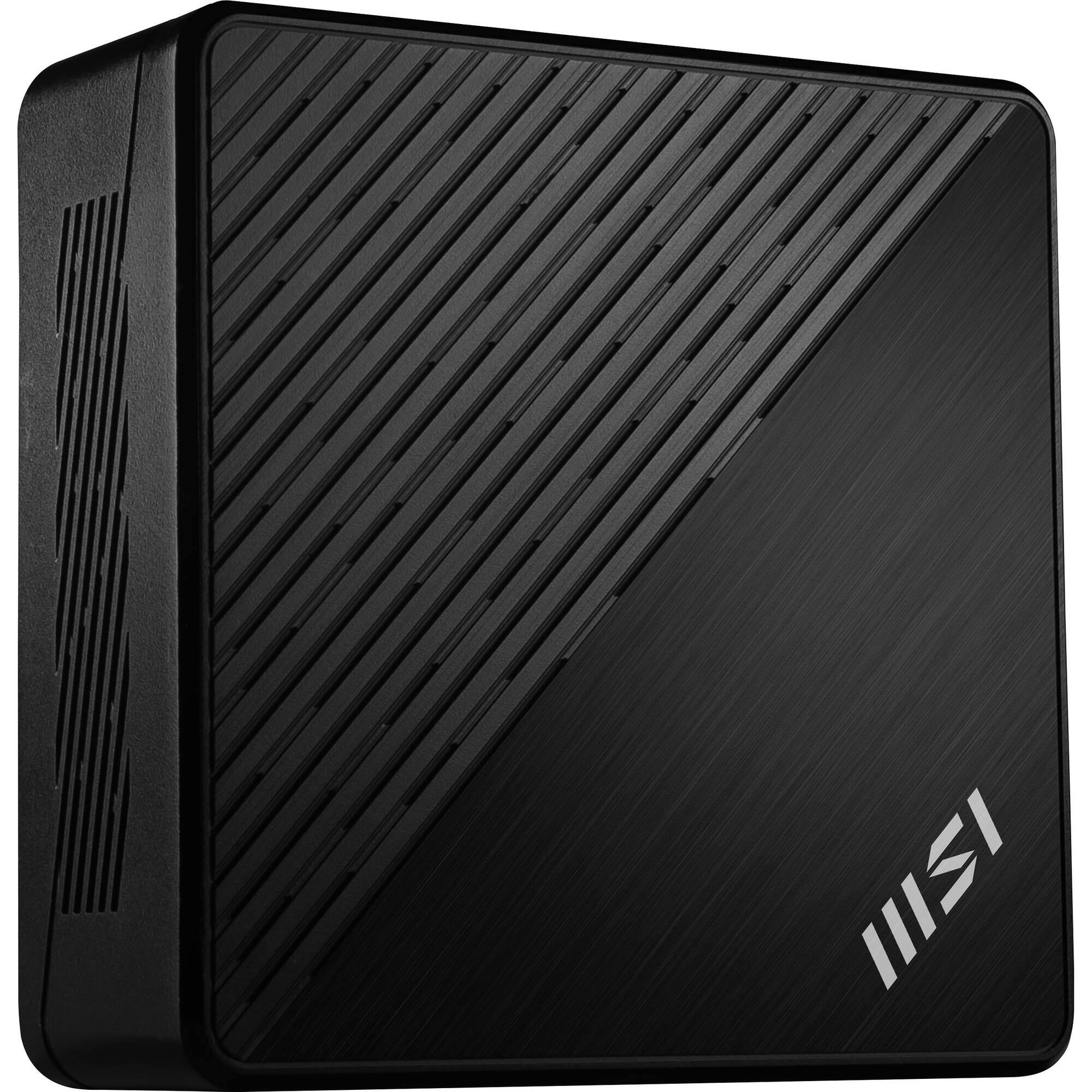 Alt View 7. MSI - MSI Cubi 5 Mini Desktop (Intel i7-1255U, 16GB DDR4, 512GB PCIe SSD, Intel Iris Xe, Win 11 Pro) w/USB Hub - Black.