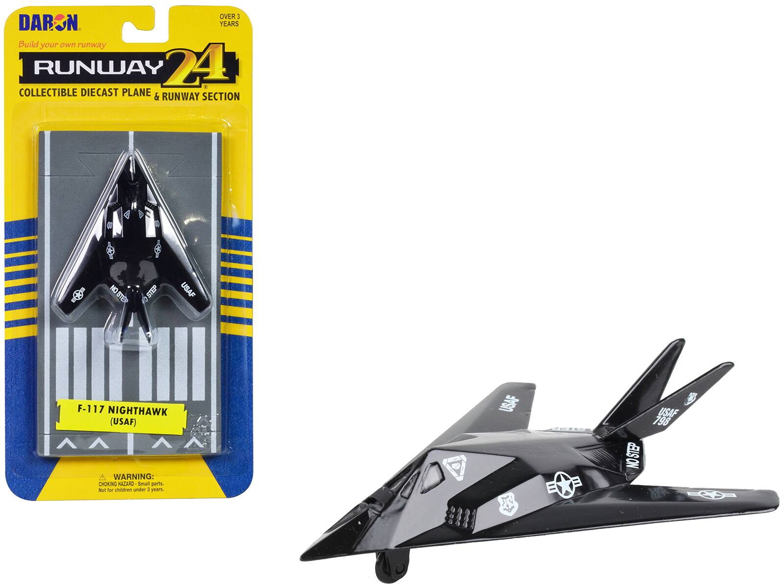 Lockheed F 117 Nighthawk Stealth Aircraft Black 