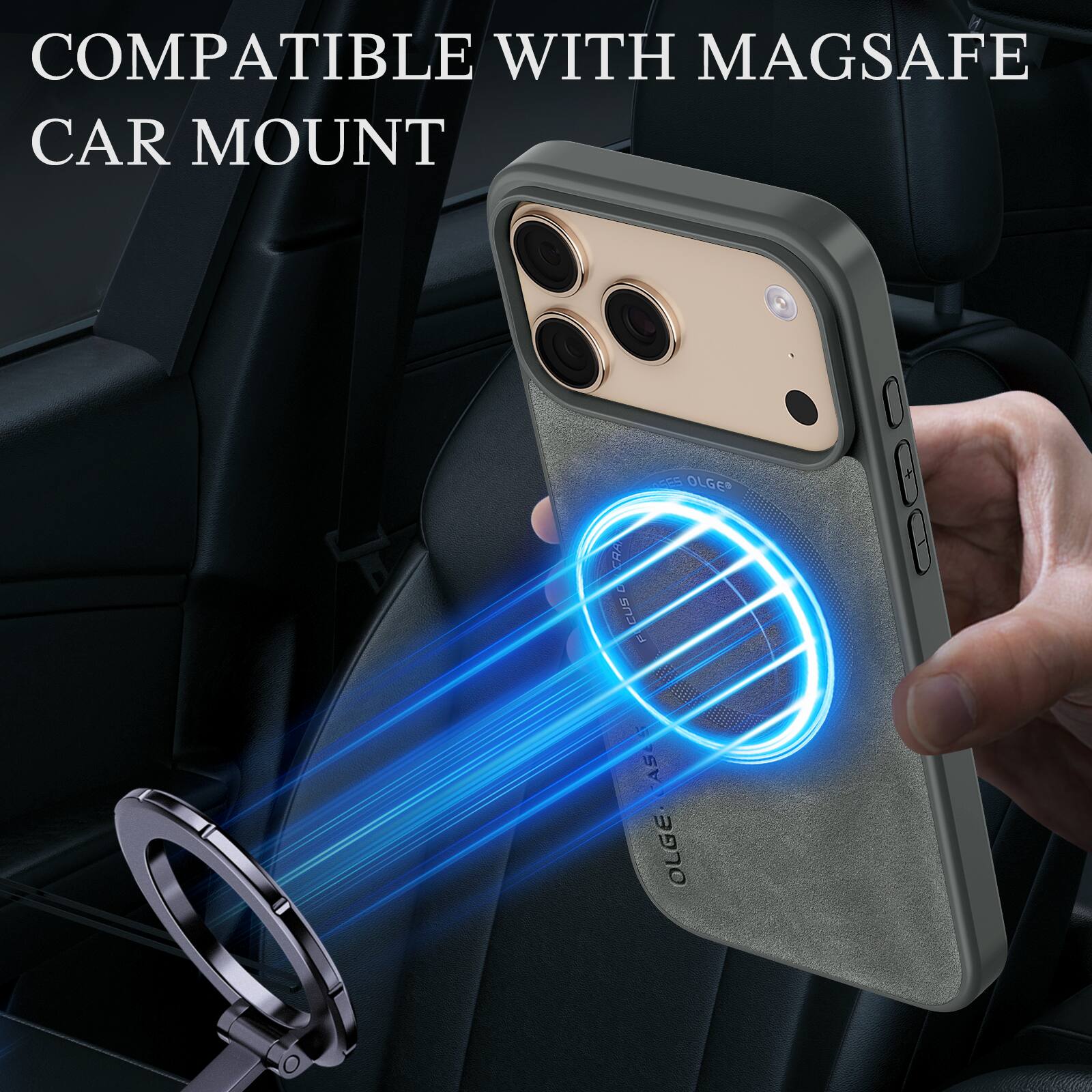COMPATIBLE WITH MAGSAFE CAR MOUNT