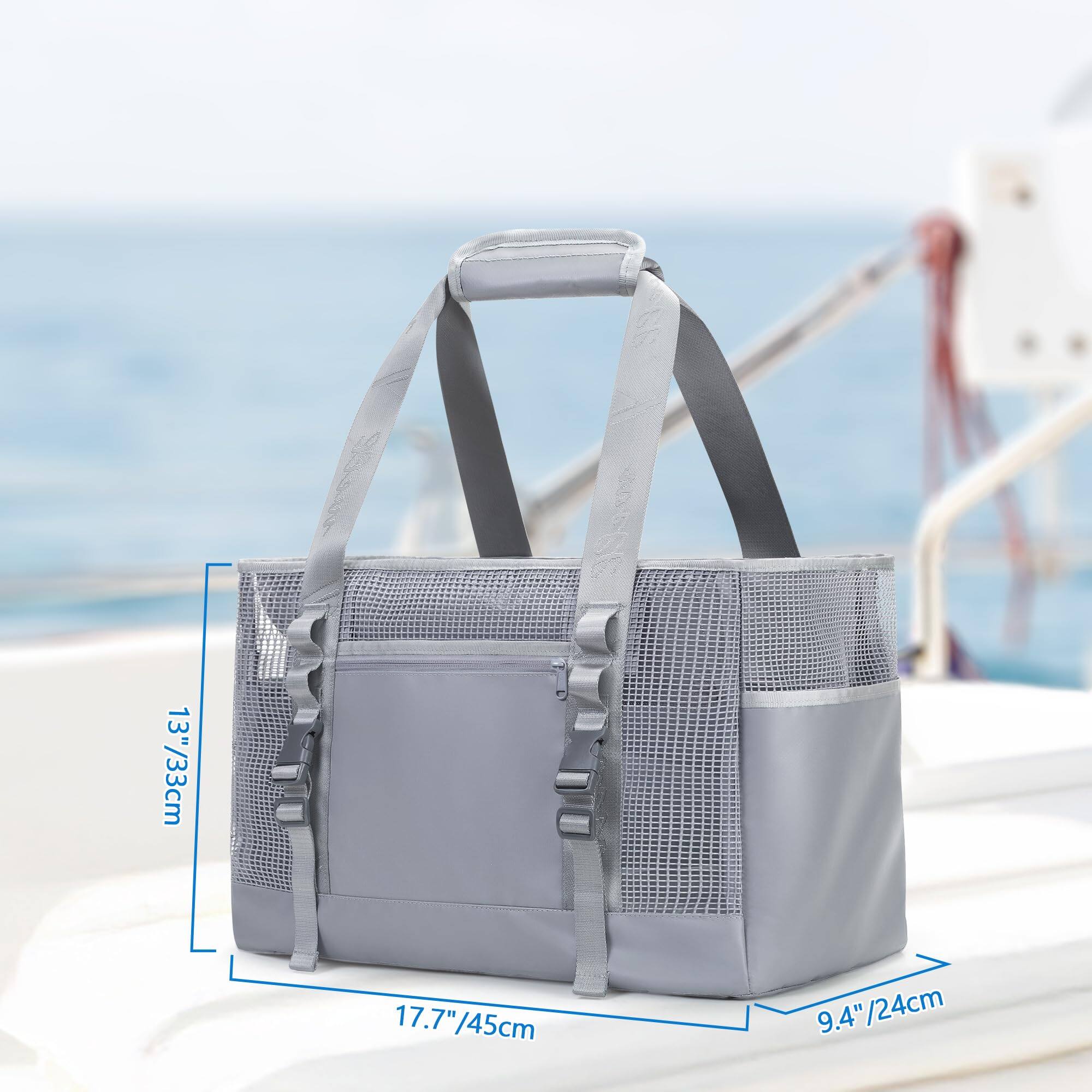 13" / 33cm  
17.7" / 45cm  
9.4" / 24cm