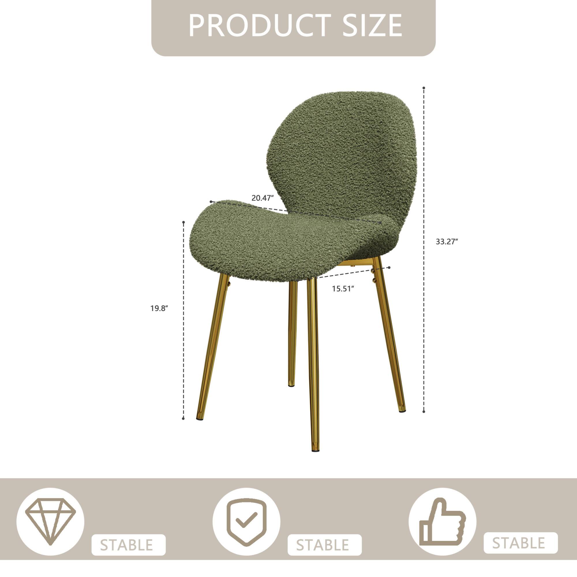 PRODUCT SIZE  
20.47" 33.27" 15.51" 19.8"  
STABLE STABLE STABLE