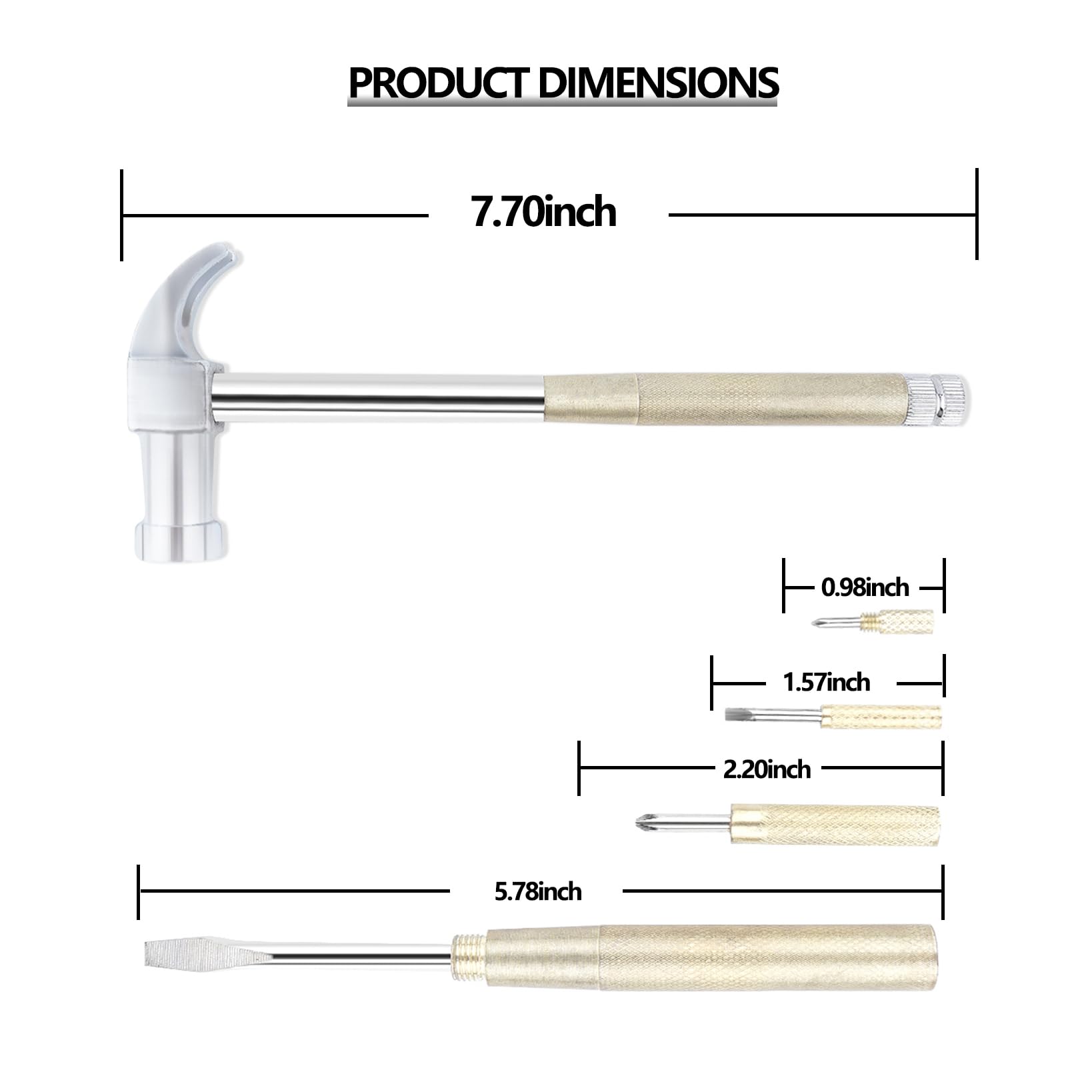 PRODUCT DIMENSIONS

- 7.70 inch
- 5.78 inch
- 2.20 inch
- 1.57 inch
- 0.98 inch