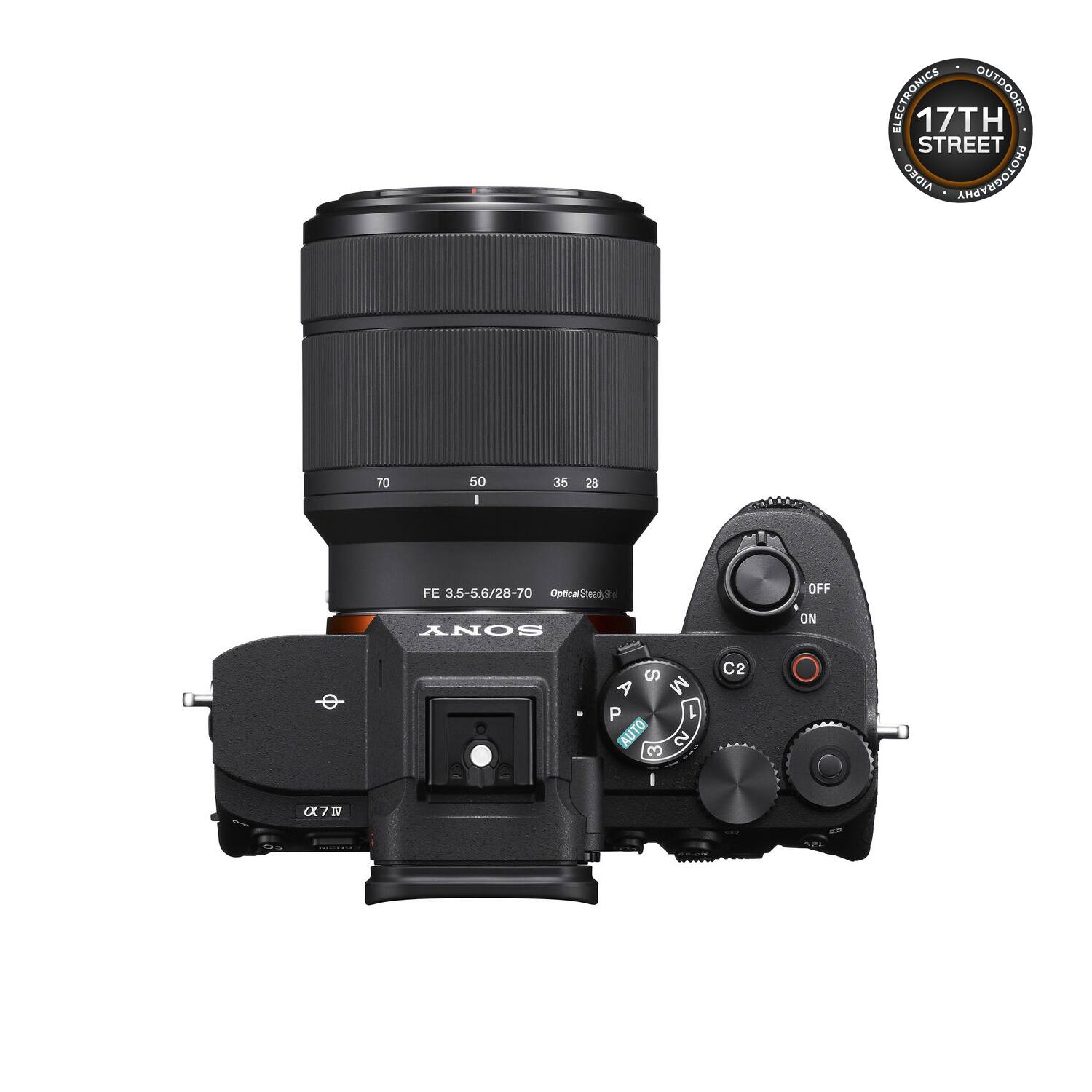 ELECTRONICS OUTDOORS 17TH STREET  
AIDEO AHAEGNA  
70 50 I 35 28  
FE 3.5-5.6/28-70  
Optica Say OFF  
SONY  
Gore S A M P  
AUTO 3 I C2 ON  
CX71