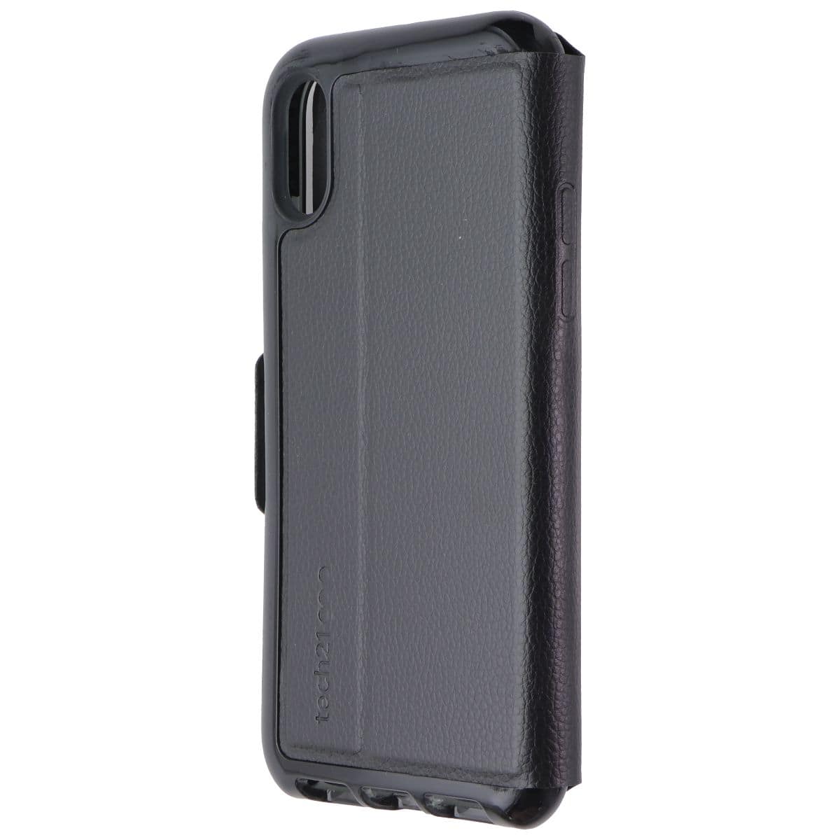 Tech21 - EvoWallet Protective Folio Case for Apple iPhone X/XS - Black