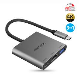 Naztech - Portable MaxDrive 3100W Universal USB-C Hub